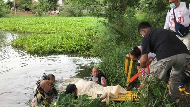 หนุ่มใหญ่ผูกคอตายไม่สำเร็จ สุดท้ายกระโดดน้ำฆ่าตัวตายสมใจ