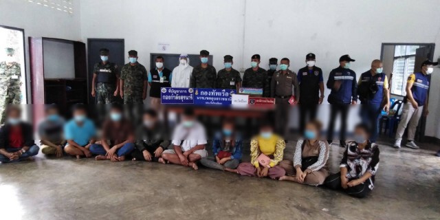 รวบนายหน้าชาวไทยขน 9 ชาวลาวลอบเข้าเมืองผิดกม.