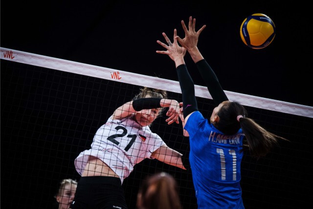 วอลเลย์สาวไทย สุดยอด!! คว้าชัยนัดแรกเหนือเยอรมนี 3-1 เซตศึกVNL