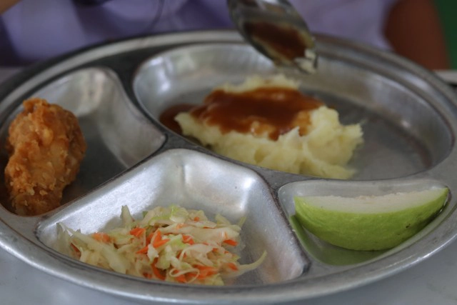 โรงเรียนโนนชัย นำร่องอาหารกลางวันเมนูที่ฉันเลือก