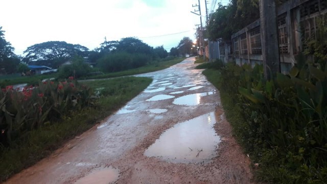 ฝนกระหน่ำอ.แม่สอดน้ำท่วมขังหลายชุมชน