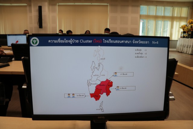 พังงาติดเชื้อ  6 รายโยงคลัสเตอร์รร.ยะลา