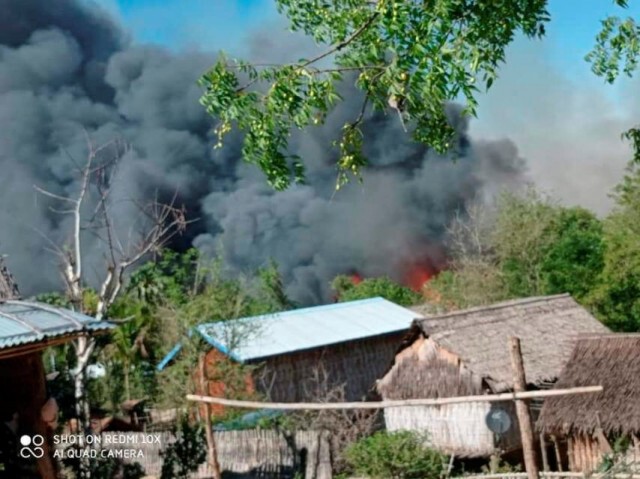 ประณามกองทัพเมียนมา หลังเผาวอดทั้งหมู่บ้านเหตุต่อต้านรัฐบาล
