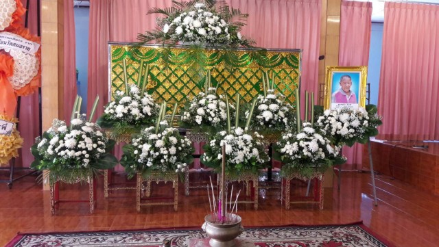งานศพตาวัย 85 ปีฉีดวัคซีนดับเงียบเหงา