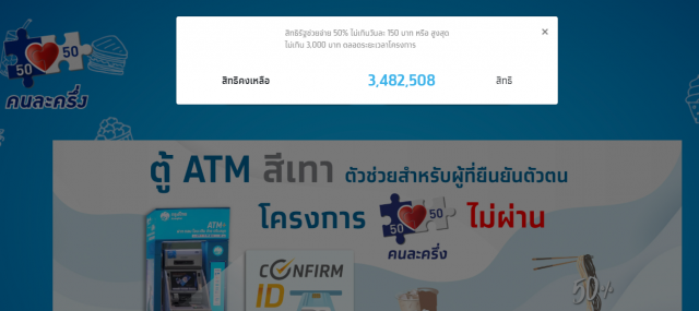 ดีเดย์ 1 ก.ค.เตรียมใช้สิทธิ์ "คนละครึ่ง" ยอดลงทะเบียนเหลืออื้อ