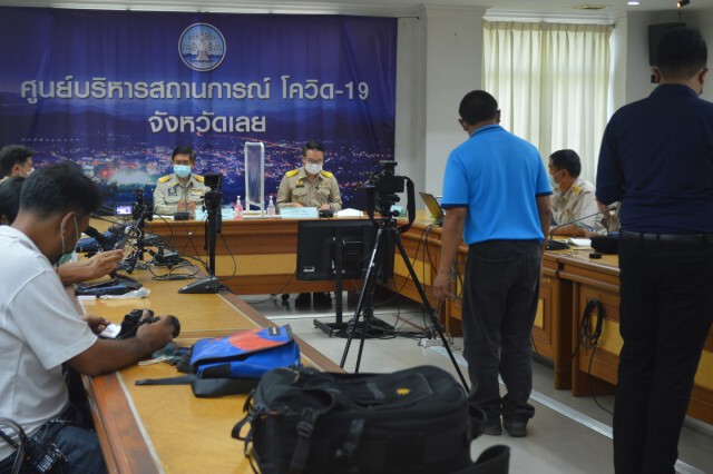 ทุบสถิติผู้ป่วยโควิดเมืองเลยวันเดียวติดเชื้อ 10 ราย