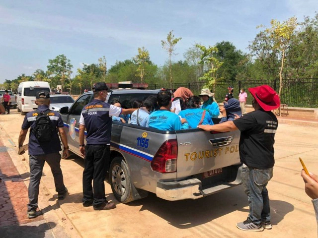 จับ11ต่างด้าว-เคลื่อนย้ายข้ามจังหวัด