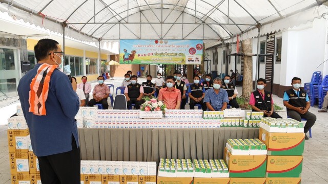 อบจ.อุดรมอบยารักษาโรคลัมปีสกิน