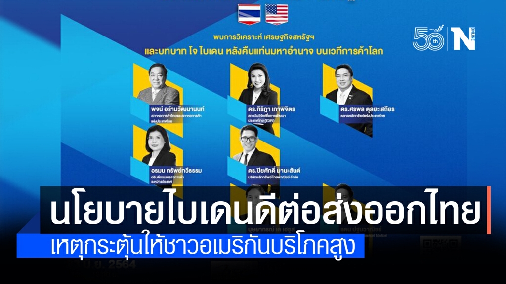 "กิริฎา" มองนโยบาย "ไบเดน" เป็นผลดีต่อส่งออกไทย