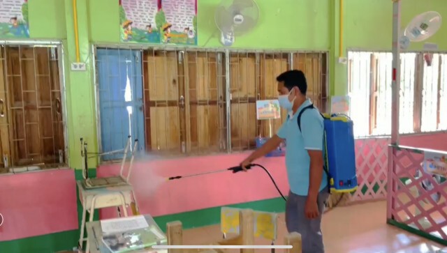 ปิดโรงเรียนประถมบ้านอะลางหลังเด็กอนุบาลสัมผัสผู้ป่วยโควิด