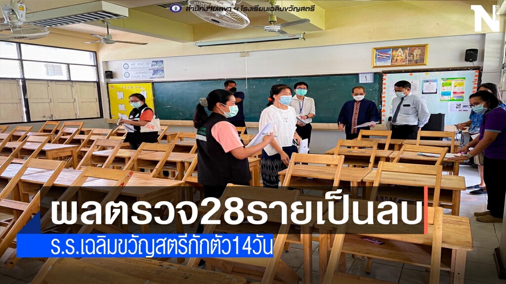 "ผลเป็นลบ"กลุ่มเสี่ยงร.ร.เฉลิมขวัญสตรี "ผลเป็นลบ"กลุ่มเสี่ยงร.ร.เฉลิมขวัญสตรี