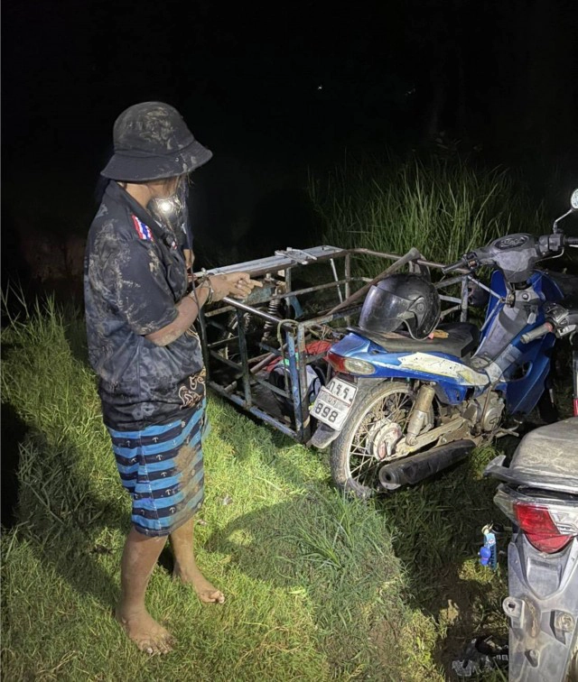 รวบแก๊ง 3 เยาวชนขับซาเล้งตระเวนยกตู้บุญเติมงัดเอาเงินซื้อยาบ้า