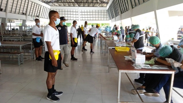 สั่งล็อคดาวน์ 14 วัน ศูนย์ฝึกอบรมตร. ภูธรภาค 8