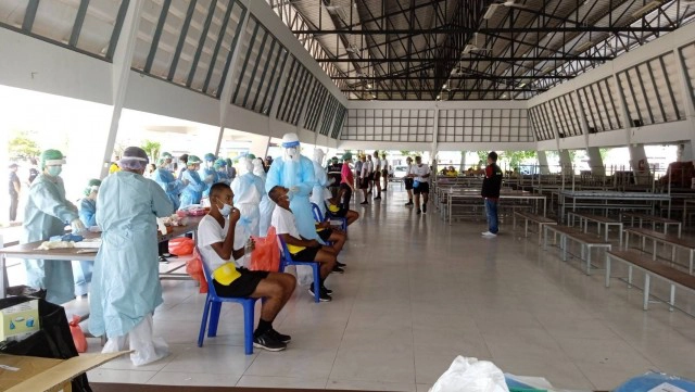 สั่งล็อคดาวน์ 14 วัน ศูนย์ฝึกอบรมตร. ภูธรภาค 8