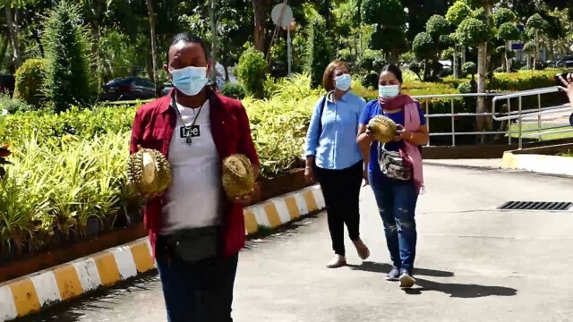 หิ้วทุเรียนอ่อนบุกร้องผู้ว่าฯ ชุมพร ถูกหลอกขาย