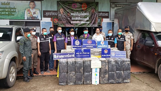 ยาเสพติดล็อตใหญ่ทะลักข้ามโขงกัญชา 576 กก.เฮโรอิน 400 กก. ไอซ์ 300 กก.