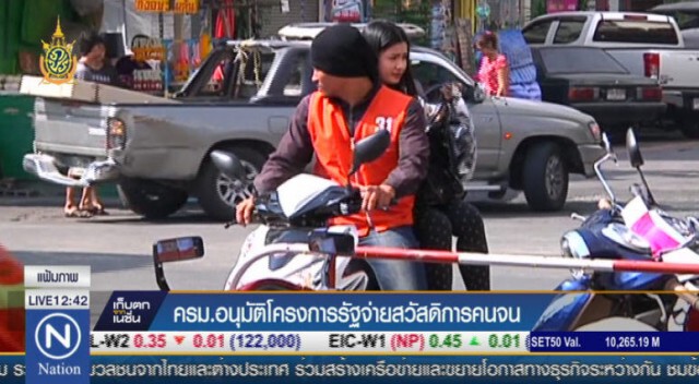 ครม.อนุมัติโครงการรัฐจ่ายสวัสดิการคนจน