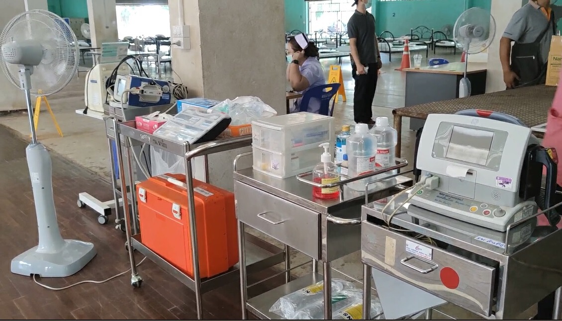 "น่าน"ปิดรพ.สนามที่1-ปรับปรุงระบบสาธารณูปโภค-สุขารับผู้ป่วยโควิด
