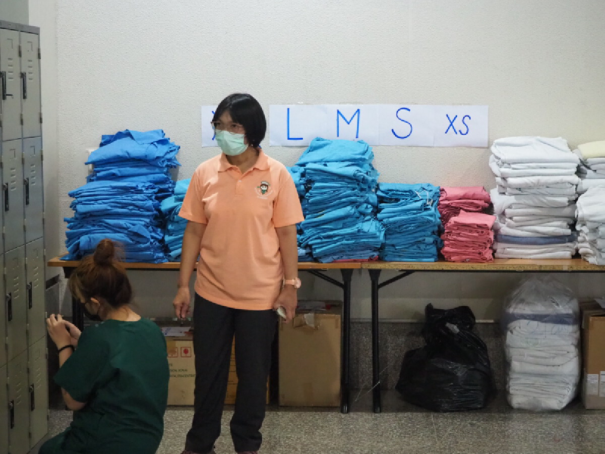 รพ.สนามจังหวัดเชียงใหม่ติดตั้งพร้อมรับมือโควิดรอบใหม่
