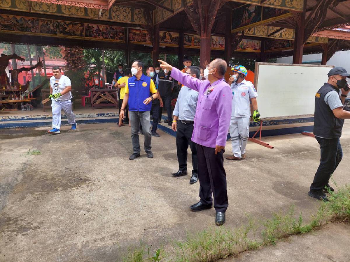 ไฟไหม้ศาลาการเปรียญวัดโครราชพระ-โยมช่วยกันหาน้ำดับ