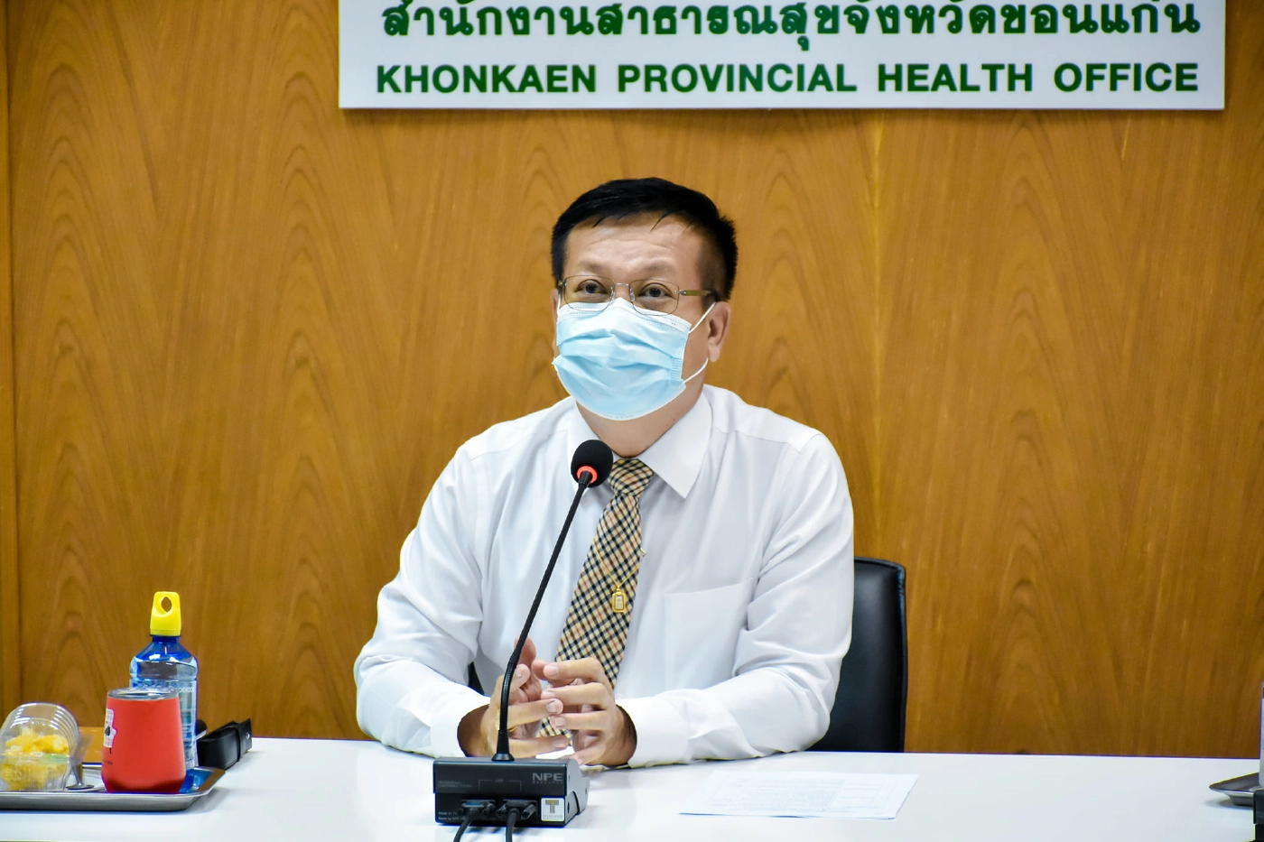 ขอนแก่นสรุปตัวเลขป่วยโควิด-19สะสมมากถึง2,572รายตายแล้ว12คน