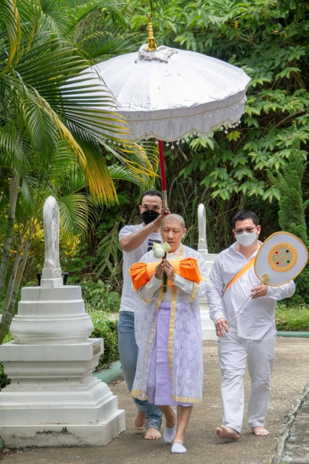 เปิดภาพ“โน้ต อุดม” ย่องเงียบบวชที่อำเภอพาน จังหวัดเชียงราย