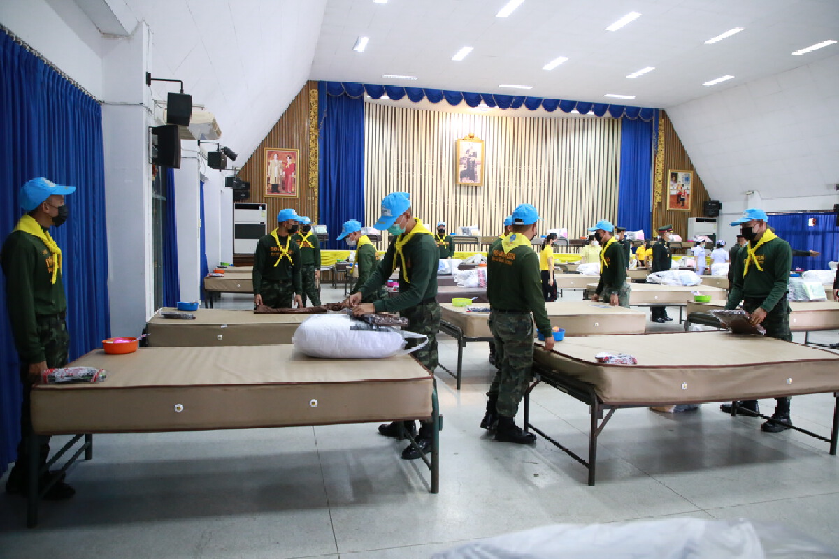 เตรียมเปิดโรงพยาบาลสนาม ในค่ายกาวิละเชียงใหม่ 50 เตียง