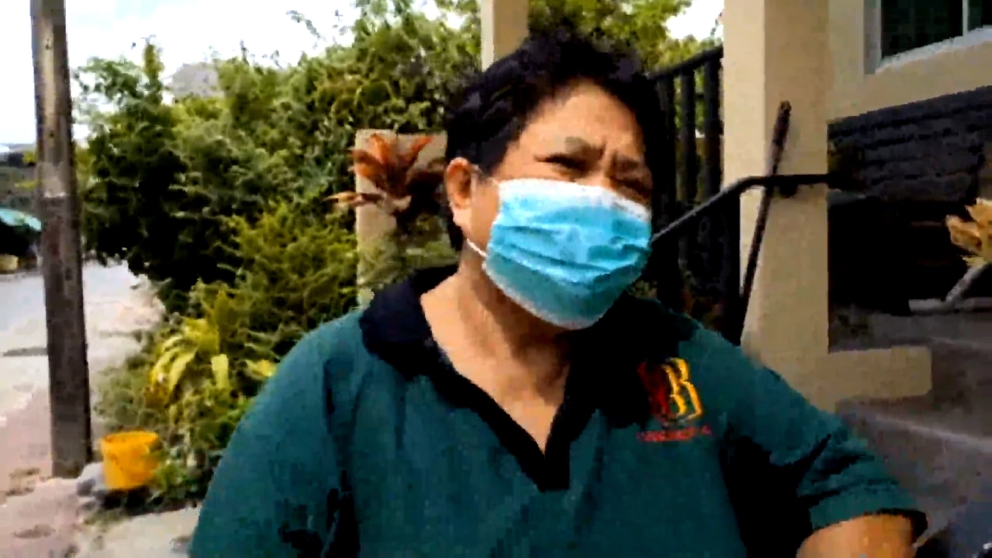 วงจรปิดจับภาพชัด!! โจรหนุ่มซิ่งกระบะขโมยต้นครีบปลาวาฬด่างหนีกลางดึก