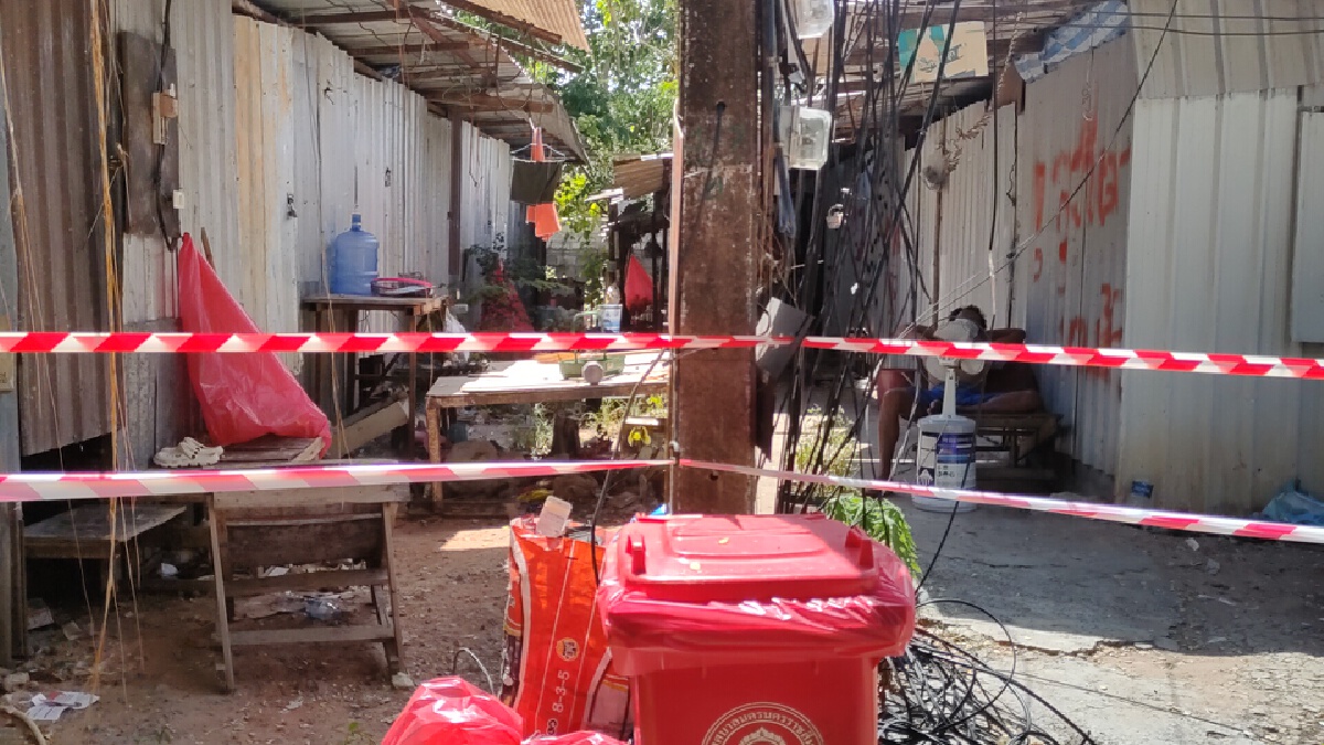 พบเพิ่มอีก 5 ราย คลัสเตอร์คนงานทาสี ถนนช้างเผือกเมืองโคราช
