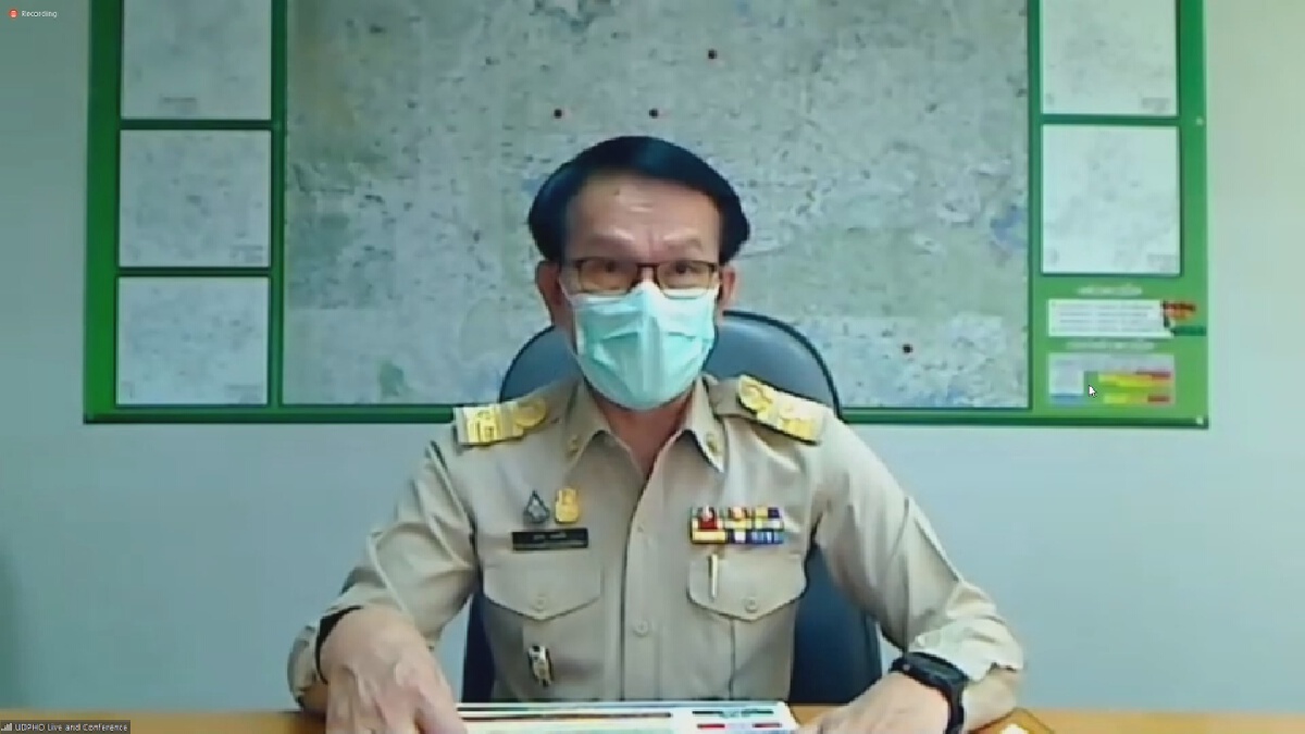 อุดรธานีคัดกรองเข้มและกักตัวทุกคนจากพื้นที่เสี่ยงหลังยอดป่วยพุ่ง