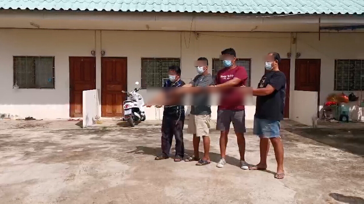 คุมตัวทำแผน 4 ผู้ต้องหารับของโจรฆ่าชิงทรัพย์ แม่ค้าขอนแก่น