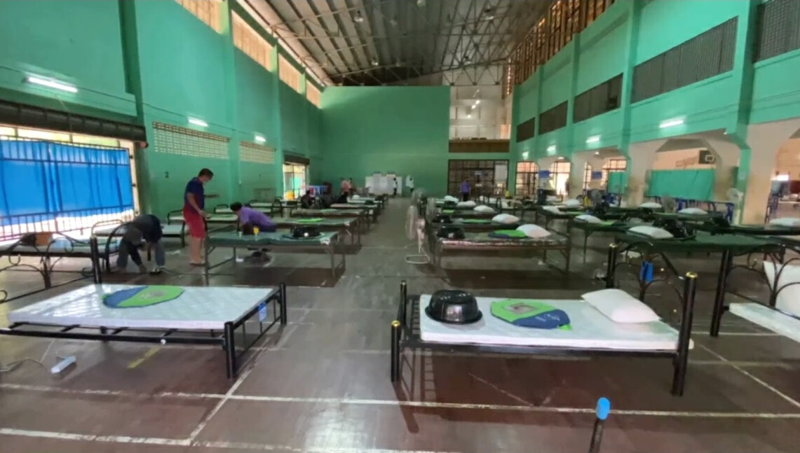 "น่าน"ปิดรพ.สนามที่1-ปรับปรุงระบบสาธารณูปโภค-สุขารับผู้ป่วยโควิด