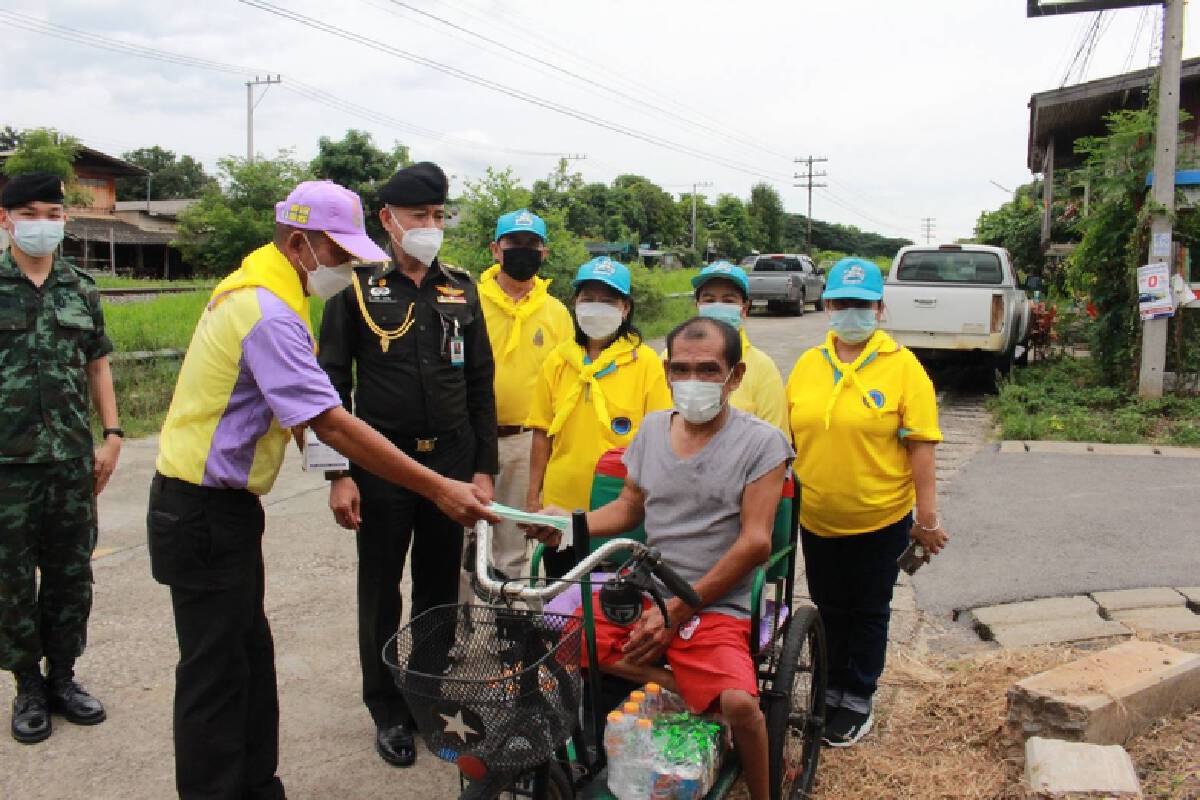 จิตอาสา มทบ.32-มอบธารน้ำใจช่วยโควิด