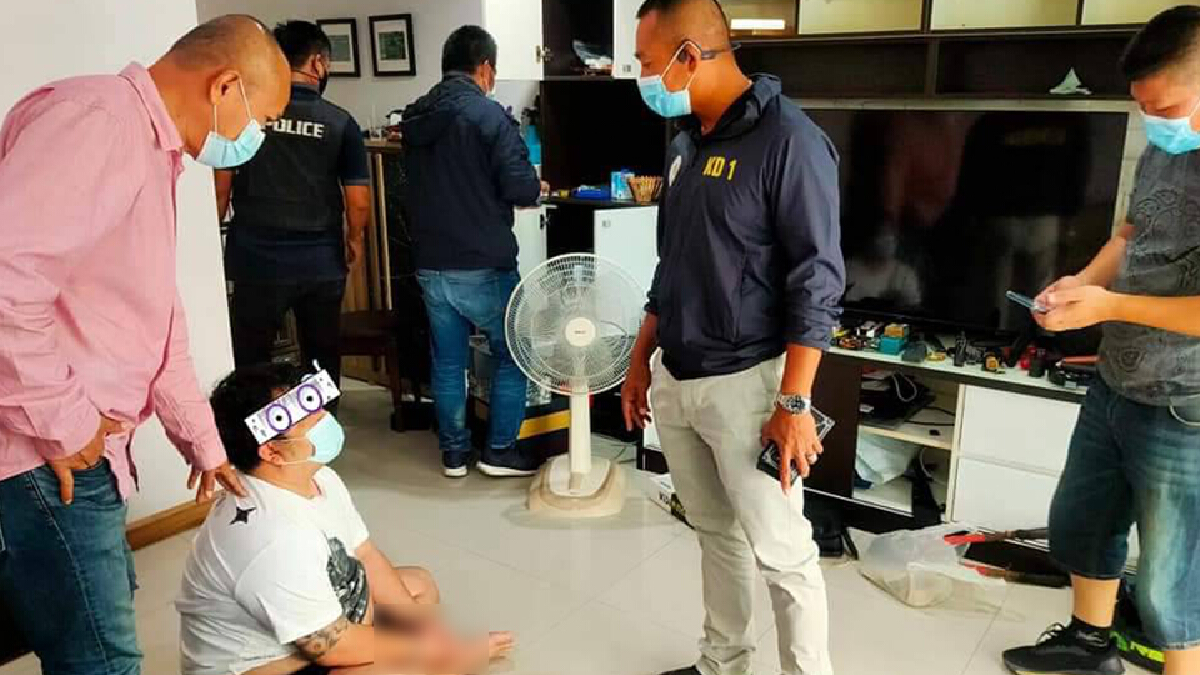 ตำรวจซ้อนแผนรวบยกแก๊งยัดยาบ้า 1.8 แสนเม็ดซุดพัดลมไอน้ำส่งไปรษณีย์ไปใต้