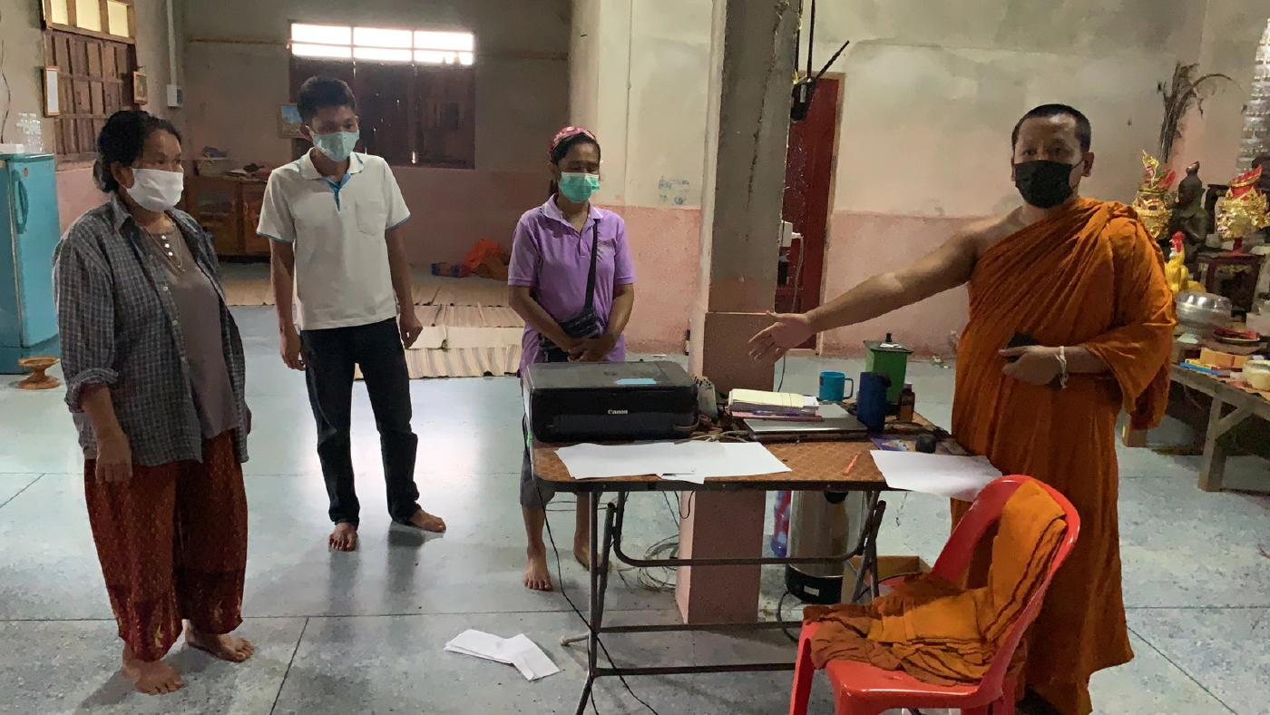 โจรบุกวัด 3 วันซ้อน ใช้มีดจี้ชิงทรัพย์ พระถูกแทงบาดเจ็บ