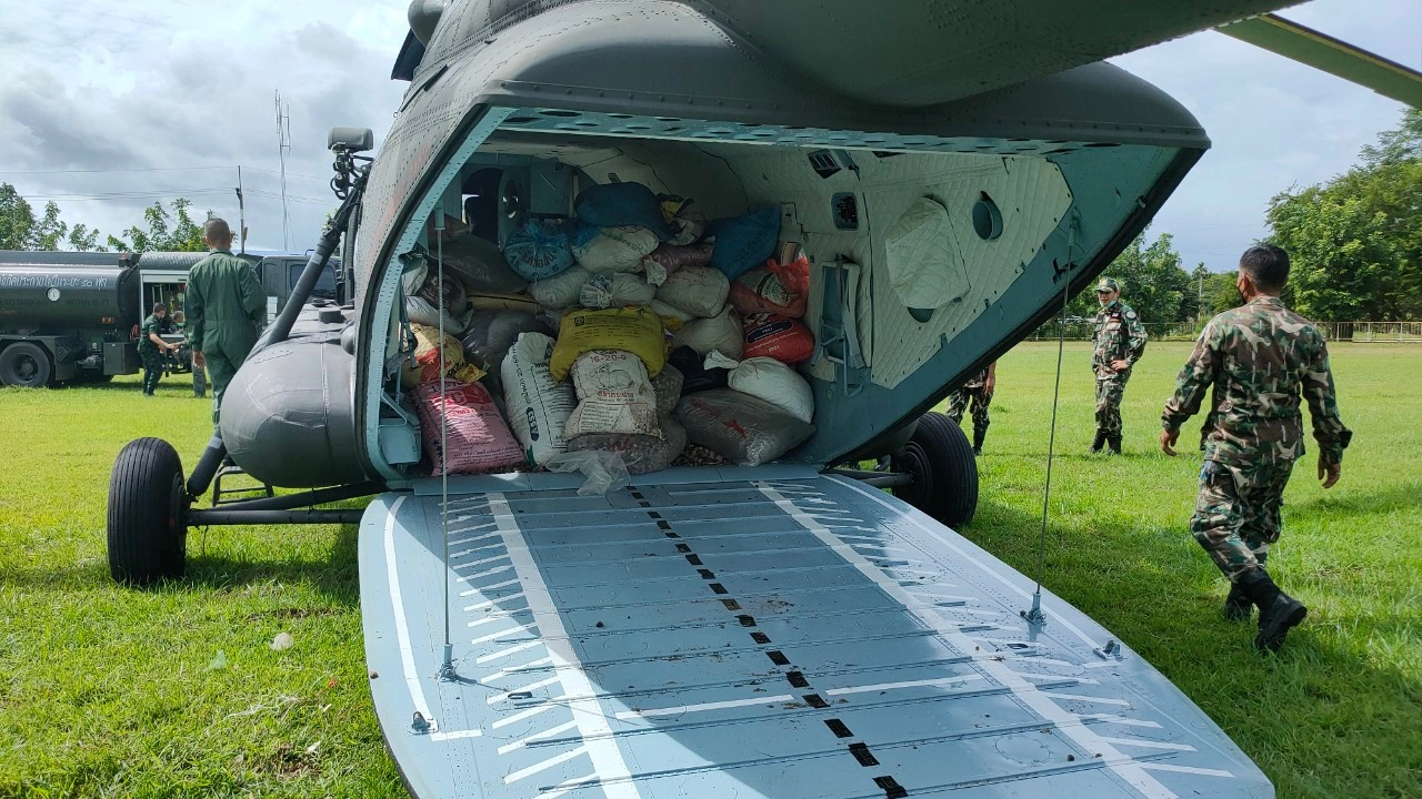 โครงการปลูกพืชอาหารช้างโดยเทคนิคโปรยเมล็ดด้วยอากาศยาน เฉลิมพระเกียรติ