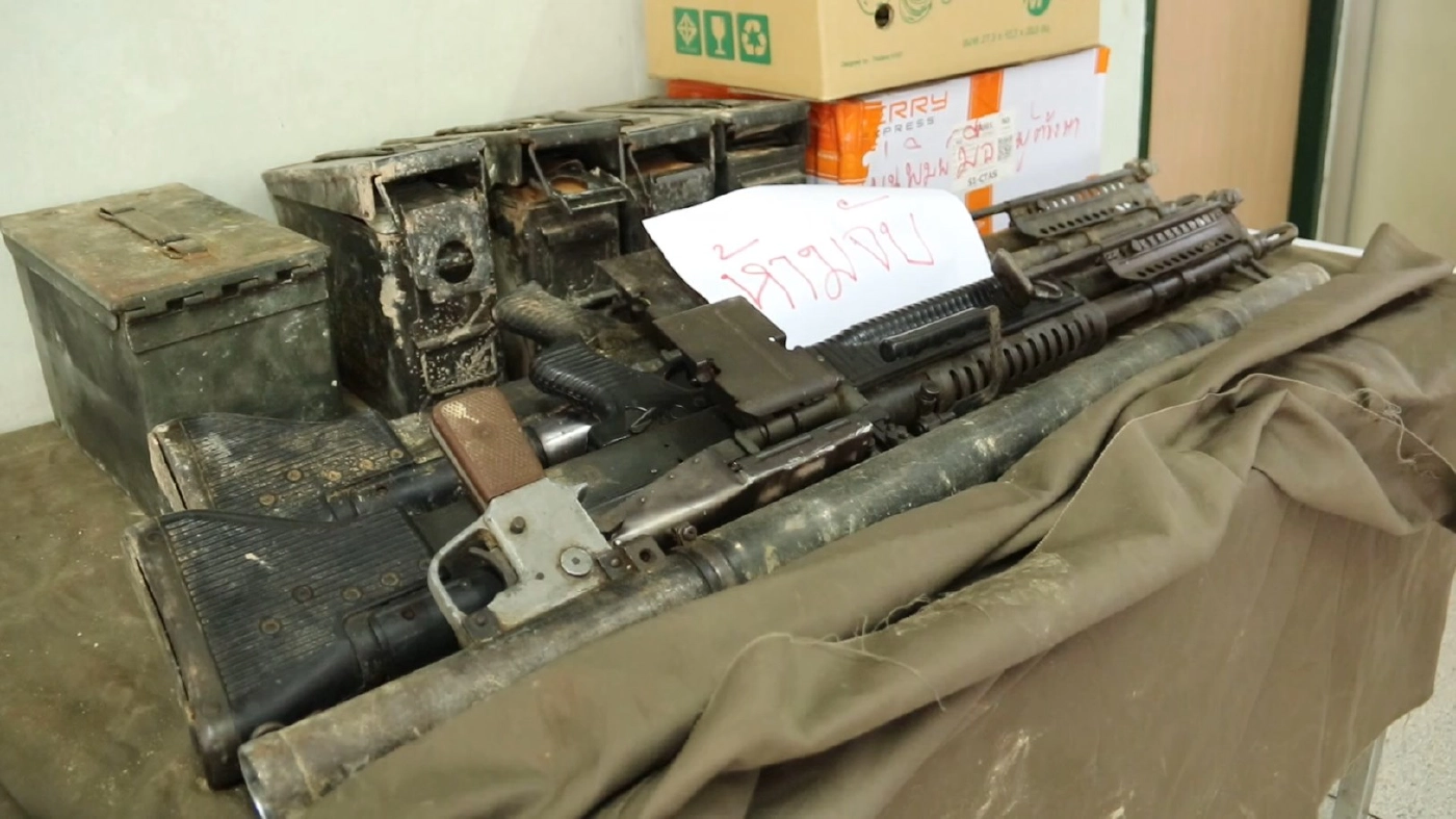 ล้วงคองูเห่า หนุ่มบุกคลังอาวุธตชด. ขโมยปืนกล-ยิงจรวด