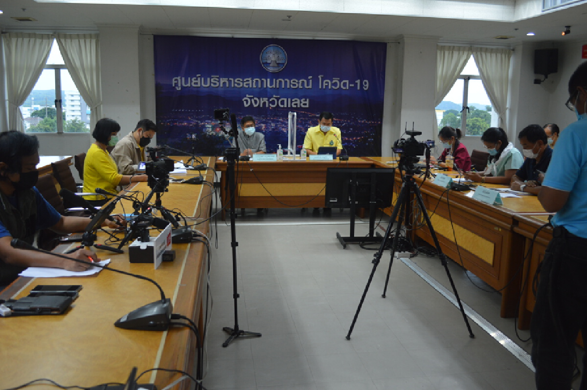 เลยพบติดเชื้อเพิ่ม 42 ราย ผู้ว่าเสนอกองสลากเลื่อนออกรางวัลงวดนี้
