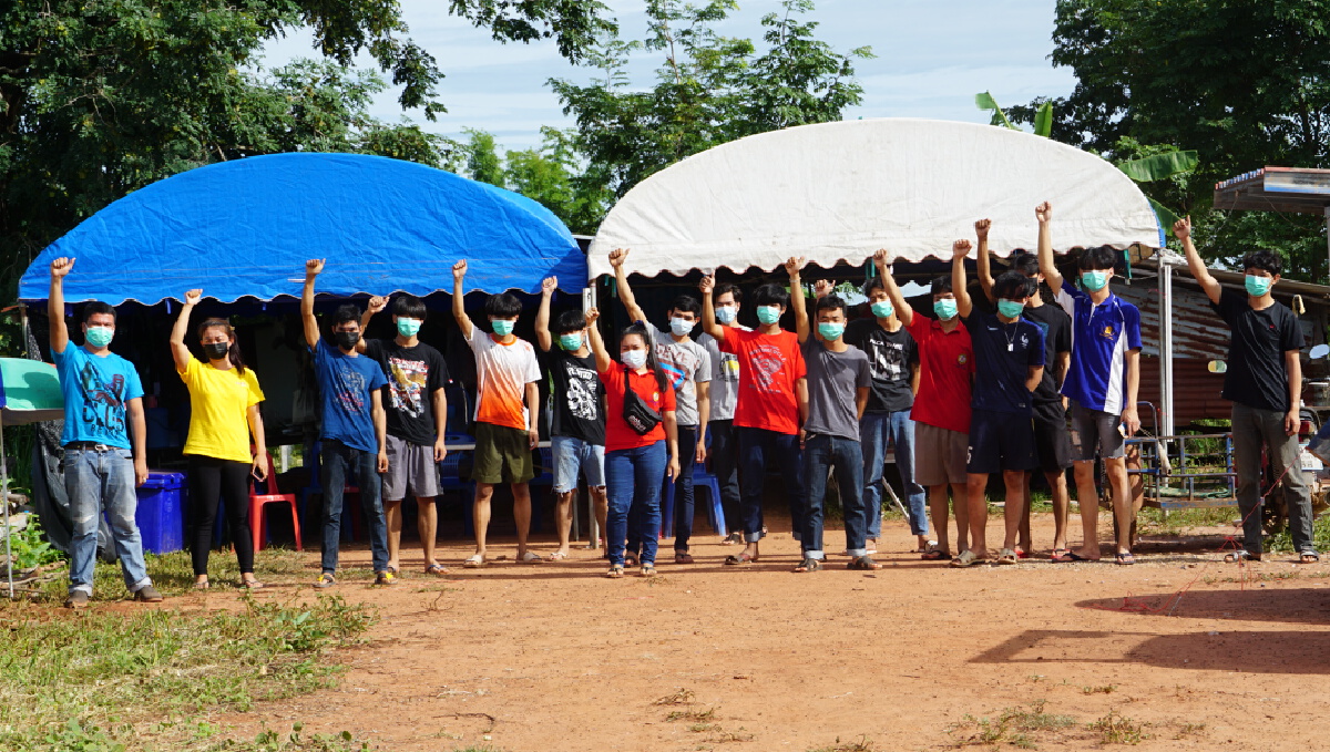 กักตัว14วันกลางไร่มันสำปะหลัง กลุ่มเสี่ยงแคมป์คนงาน