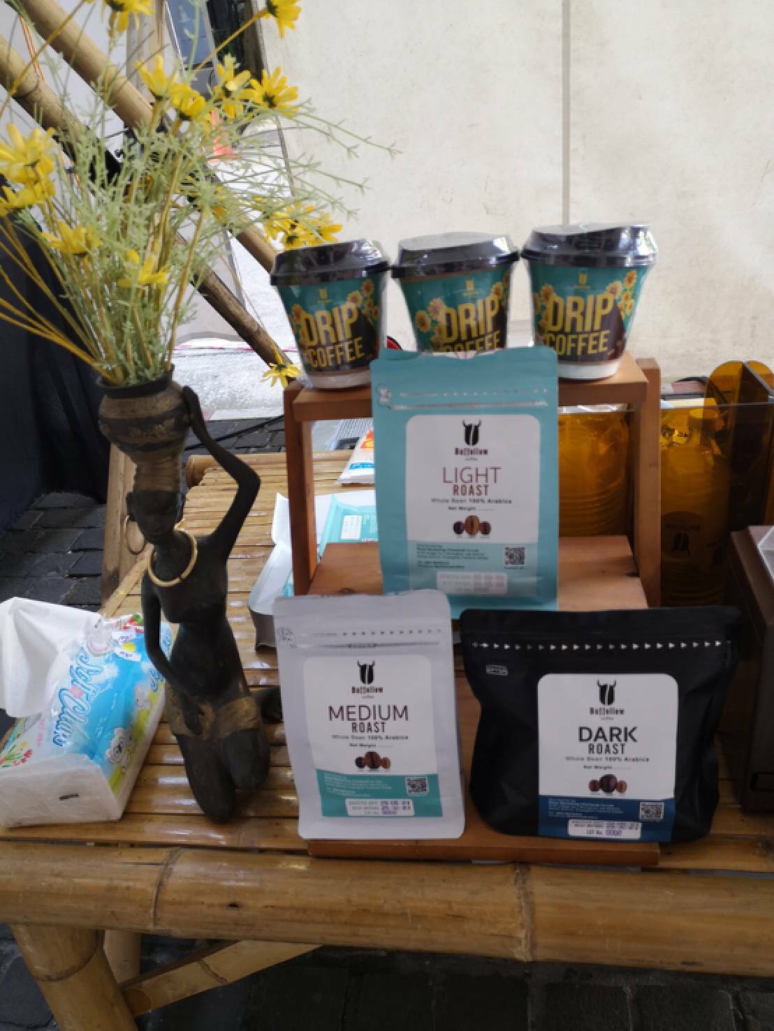 กาแฟสกัดเย็นกุหลาบมอญแดงหนึ่งเดียวในจังหวัดเชียงใหม่ 