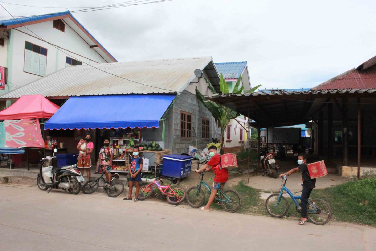 ชื่นชมฟู้ดแพนด้าน้อยปั่นจักรยานรับจ้างส่งอาหารช่วงโควิด-ปิดการเรียน