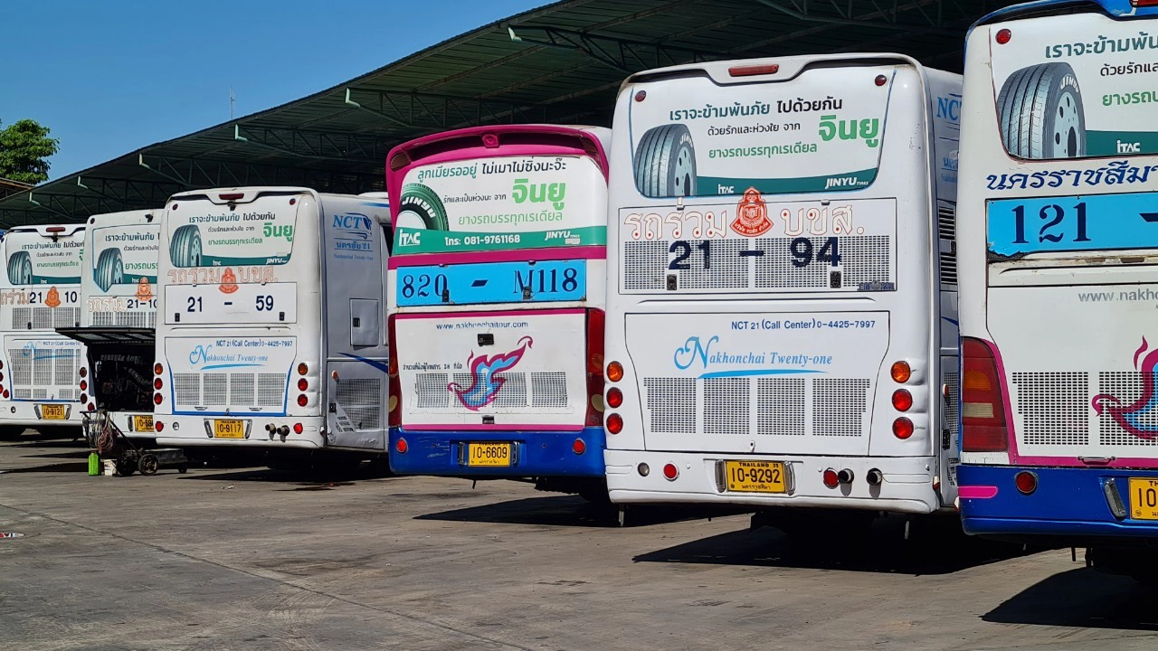 ผู้ประกอบการรถโดยสารนครชัยโอดเจอพิษโควิดรอบ 4  สาหัสหนัก