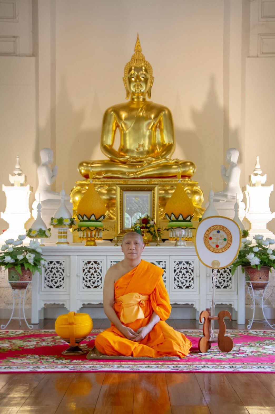 โซเชียลแห่แชร์ภาพ "โน๊ต อุดม" เข้าสู่ทางธรรมปลงเส้นผมบวชเป็นพระ