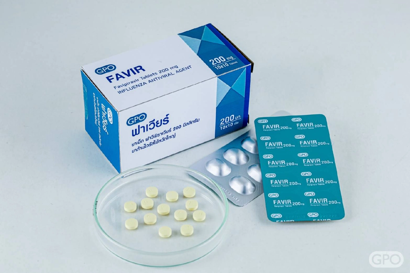 อย.ขึ้นทะเบียน "ยาฟาวิพิราเวียร์" องค์การเภสัชฯ เร่งผลิตเดือนละ 2 ล้านเม็ด