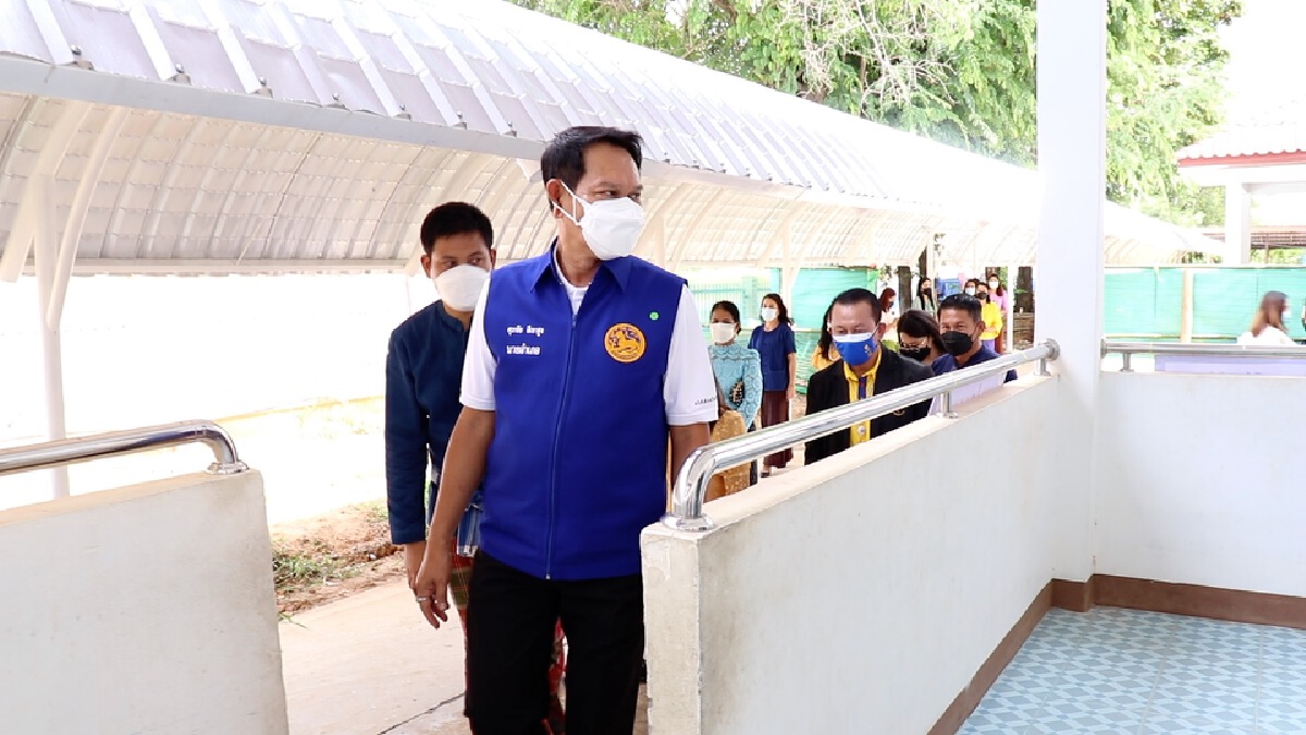 ศูนย์พักคอยประจำตำบล อำเภอเมืองขอนแก่นพร้อมรับกลุ่มเสี่ยงกลับบ้าน