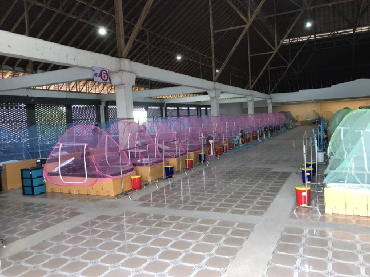 กองทัพบกและกองทัพเรือ เร่งสร้างโรงพยาบาลสนาม 