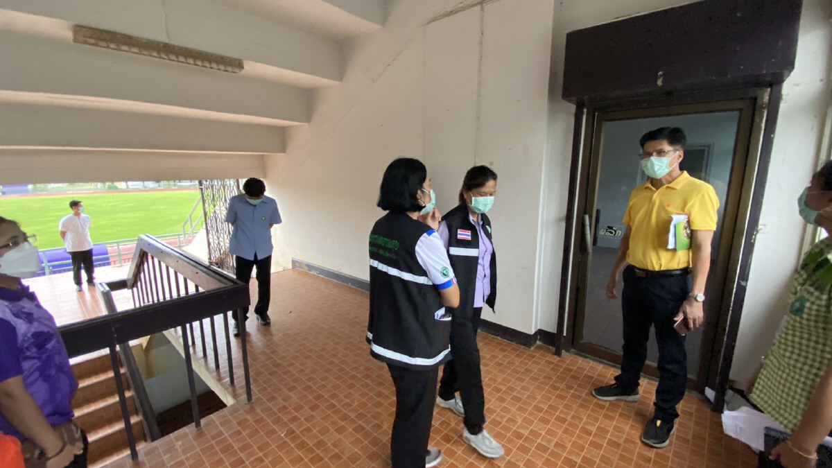 อุตรดิตถ์เพิ่มโรงพยาบาลสนาม4แห่งรับผู้ติดเชื้อพื้นที่สีแดงเข้ม