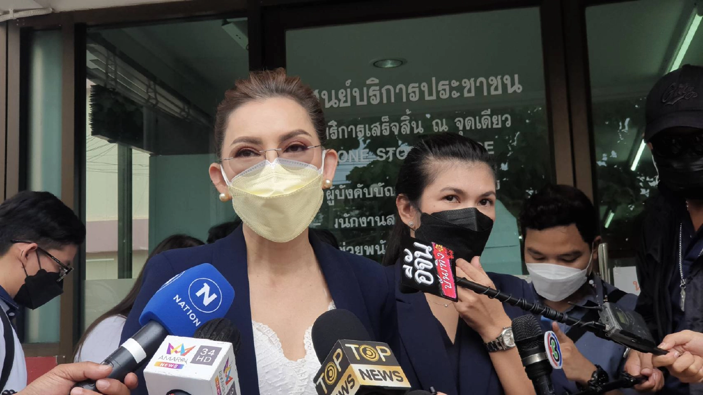  "ปุ้ย" พิมลวรรณ แจ้งความเอาผิด สนธิญา สวัสดี 