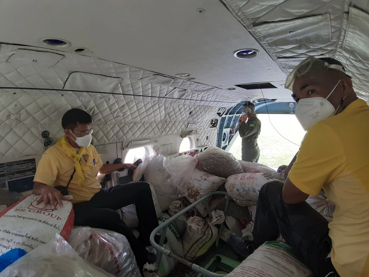 โครงการปลูกพืชอาหารช้างโดยเทคนิคโปรยเมล็ดด้วยอากาศยาน เฉลิมพระเกียรติ