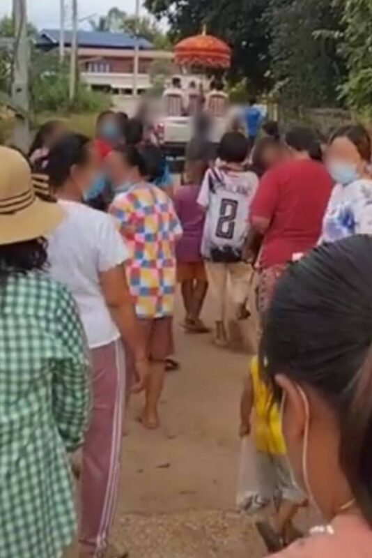 แจ้งจับเจ้าภาพงานบวชจัดงานโดยไม่ขออนุญาตหวั่นแพร่โรค
